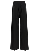 Rick Owens Tailored Wide Belas Pants Black