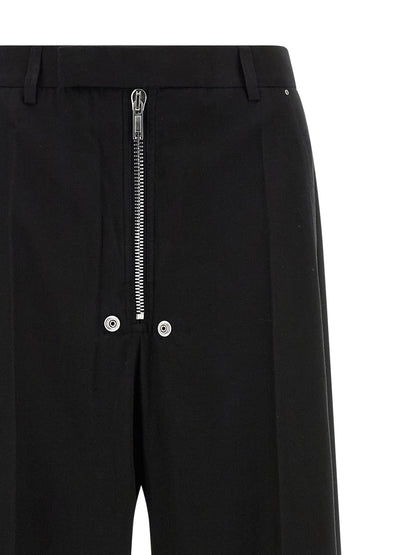 Rick Owens Tailored Wide Belas Pants Black