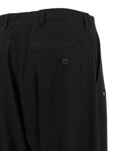 Rick Owens Tailored Wide Belas Pants Black