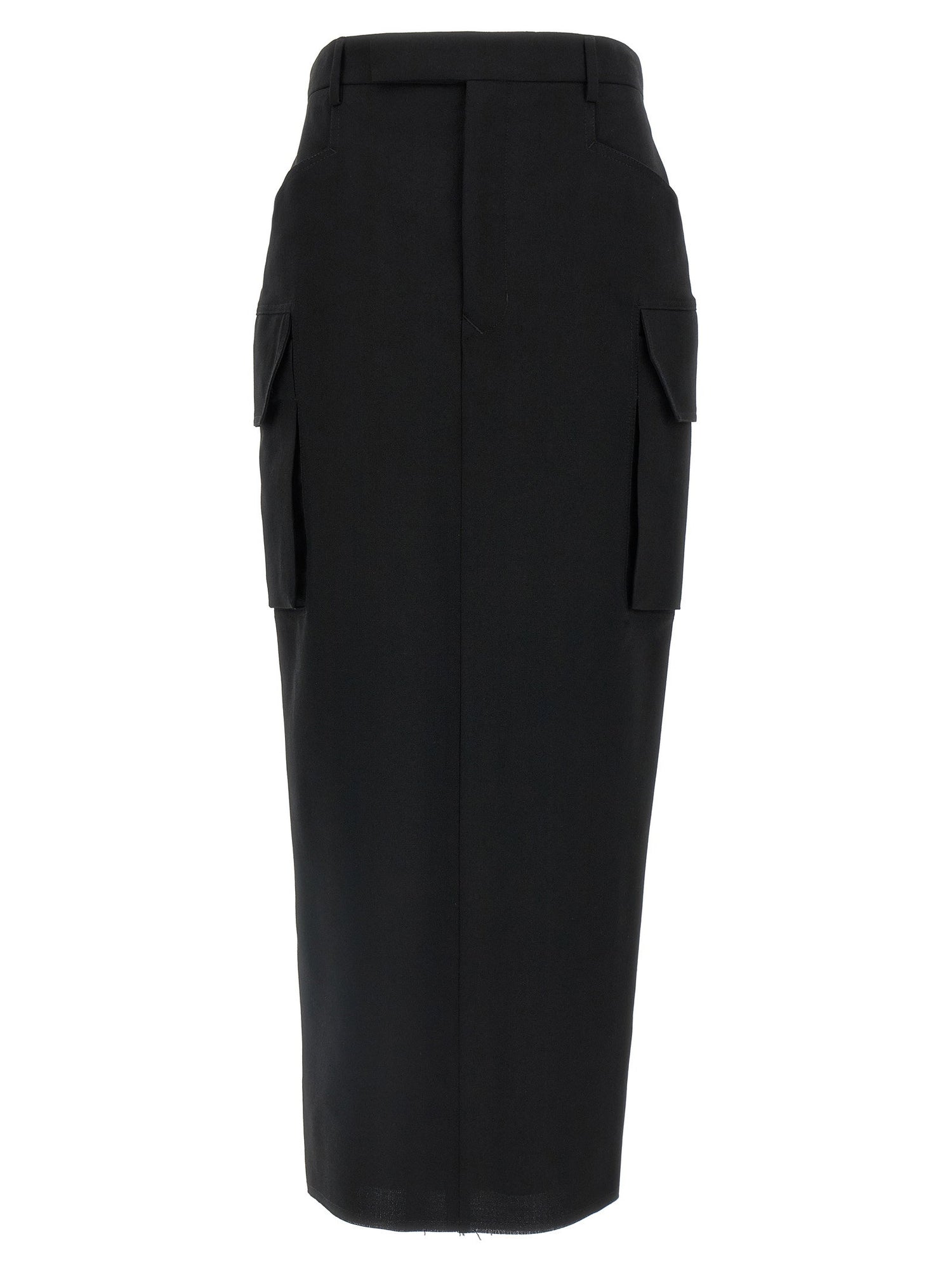 Rick Owens Firebanks Skirt Black