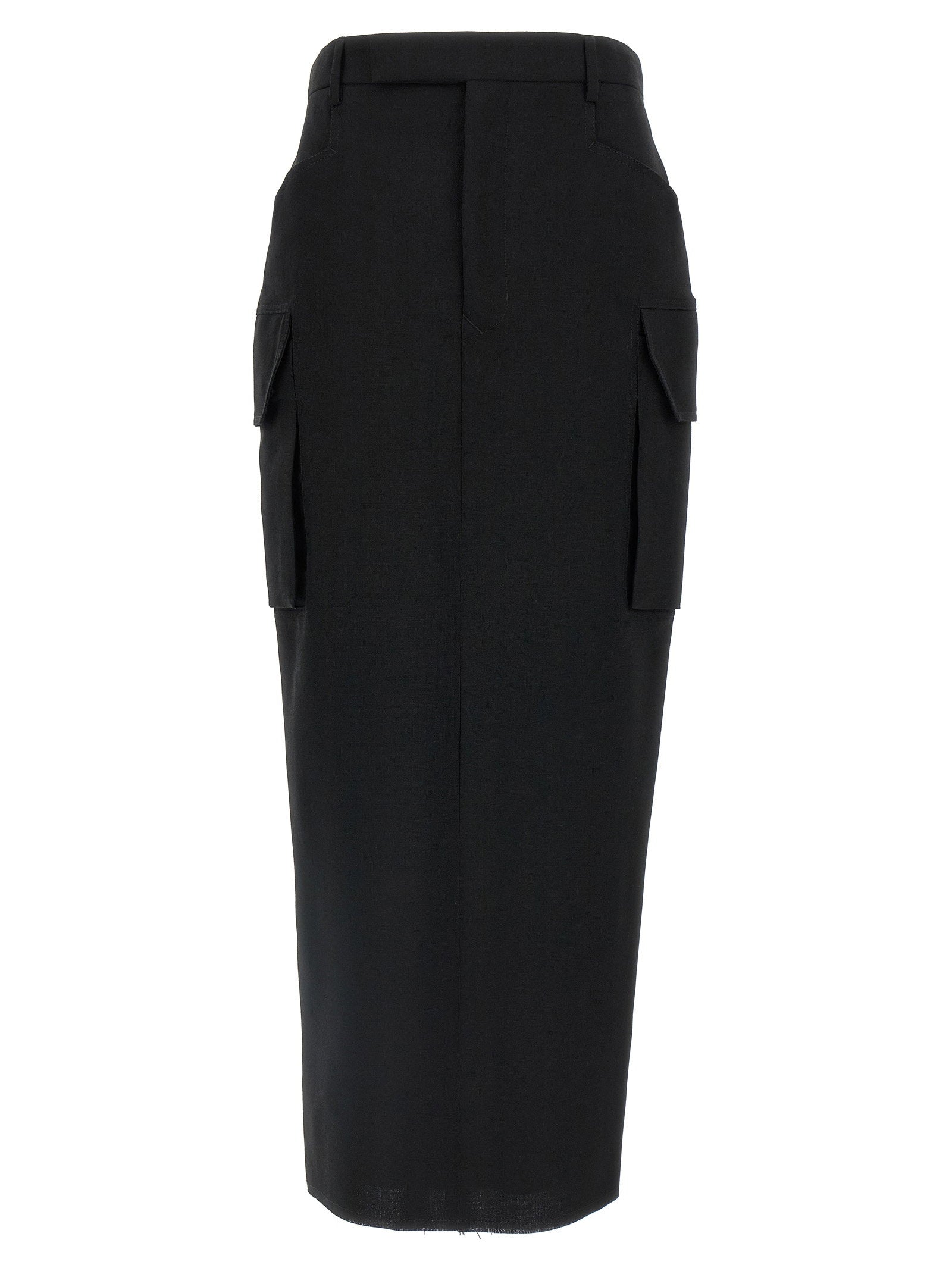 Rick Owens Firebanks Skirt Black