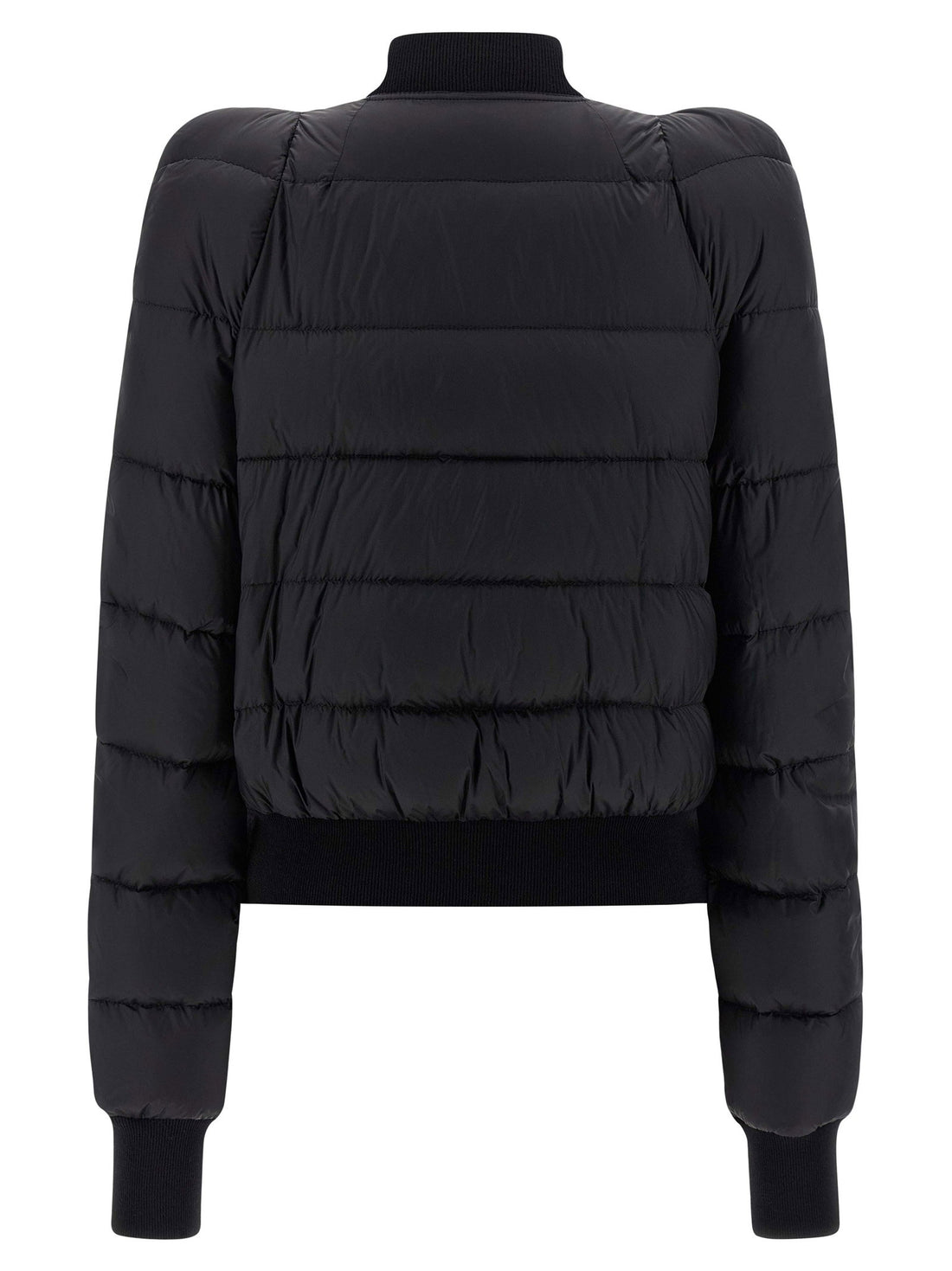 Rick Owens Duvet Flight Bomber Jacket Black