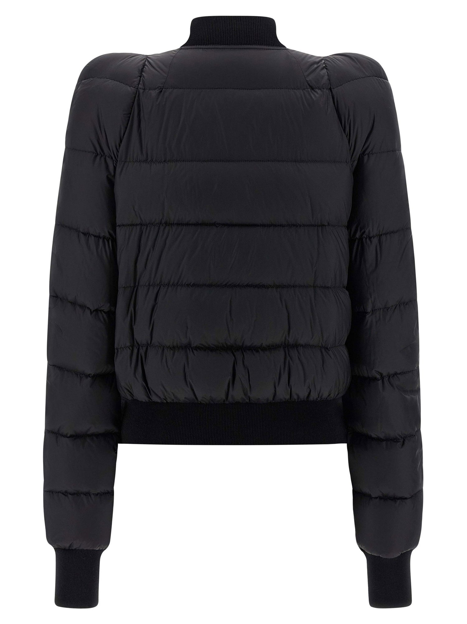 Rick Owens Duvet Flight Bomber Jacket Black