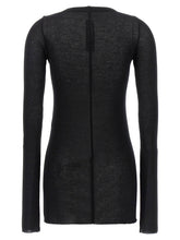 Rick Owens Rib Ls T T-shirt Black