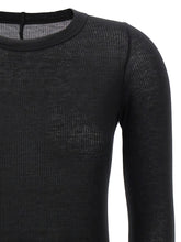 Rick Owens Rib Ls T T-shirt Black