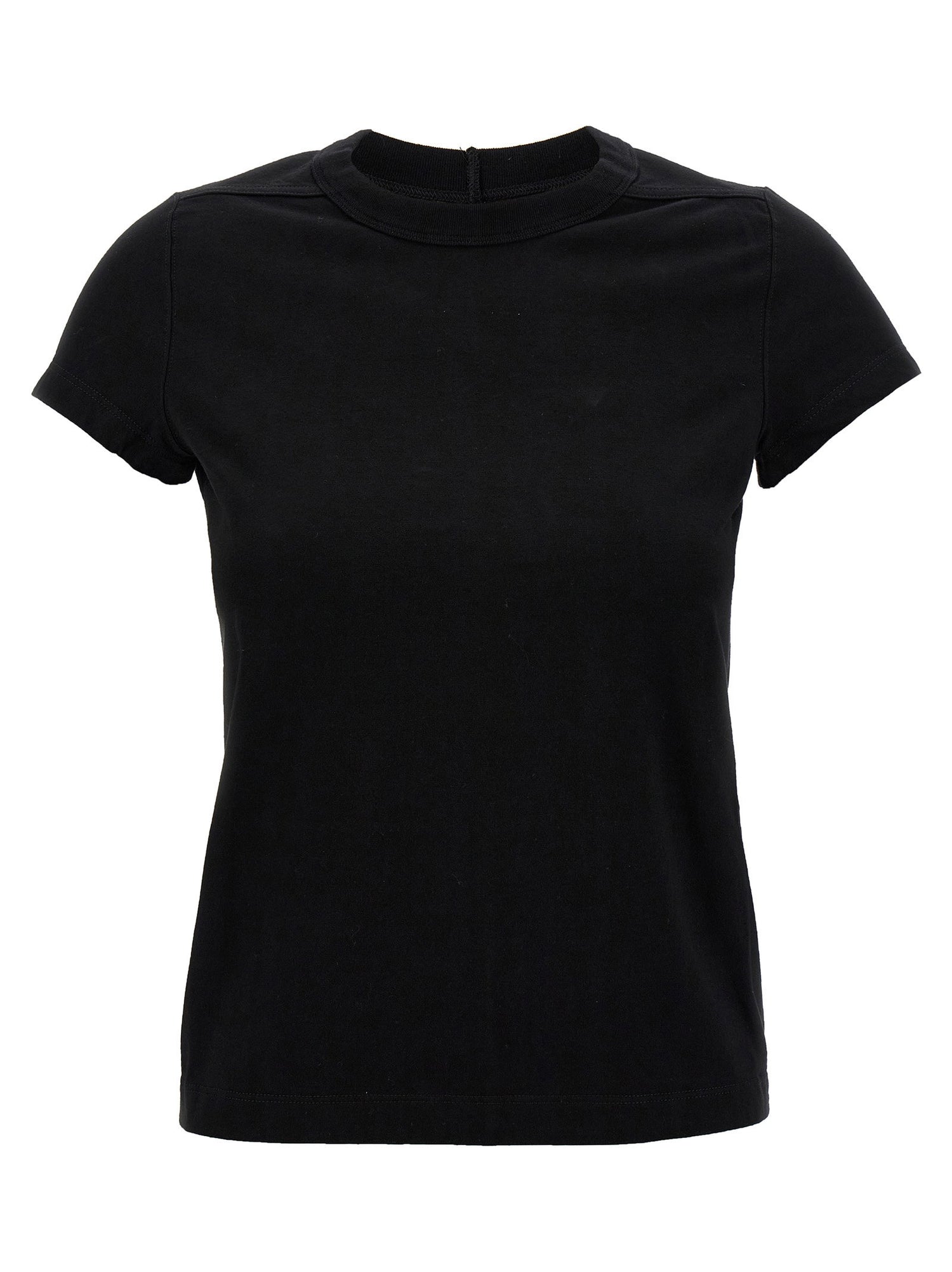 Rick Owens Cropped Level T T-shirt Black