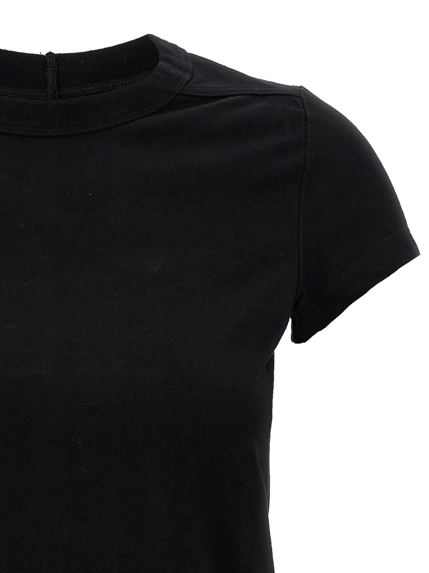 Rick Owens Cropped Level T T-shirt Black
