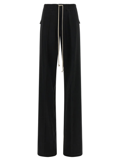 Rick Owens Dietrich Drawstring Pants Black
