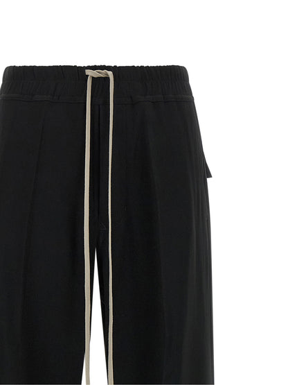 Rick Owens Dietrich Drawstring Pants Black