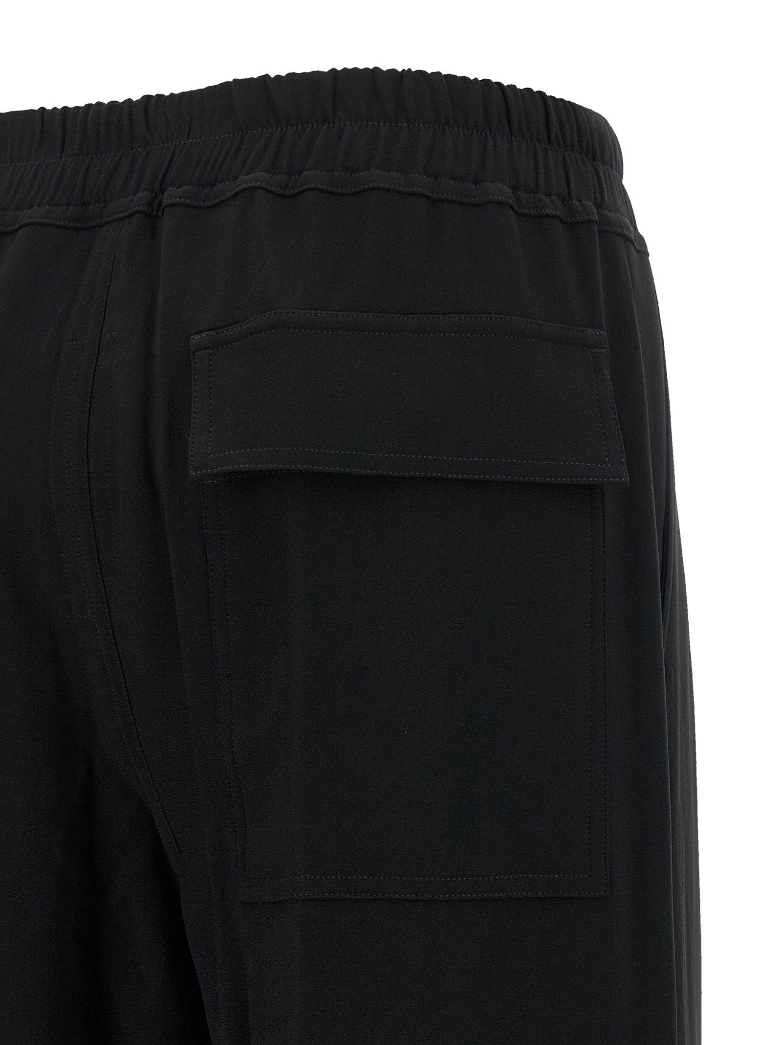 Rick Owens Dietrich Drawstring Pants Black