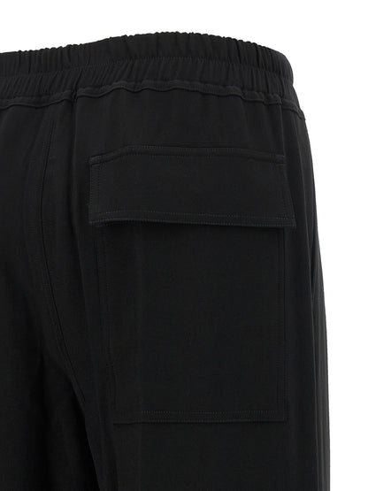 Rick Owens Dietrich Drawstring Pants Black