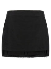 Rick Owens Fog Cutoff Skirt Black