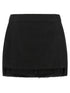 Rick Owens Fog Cutoff Skirt Black