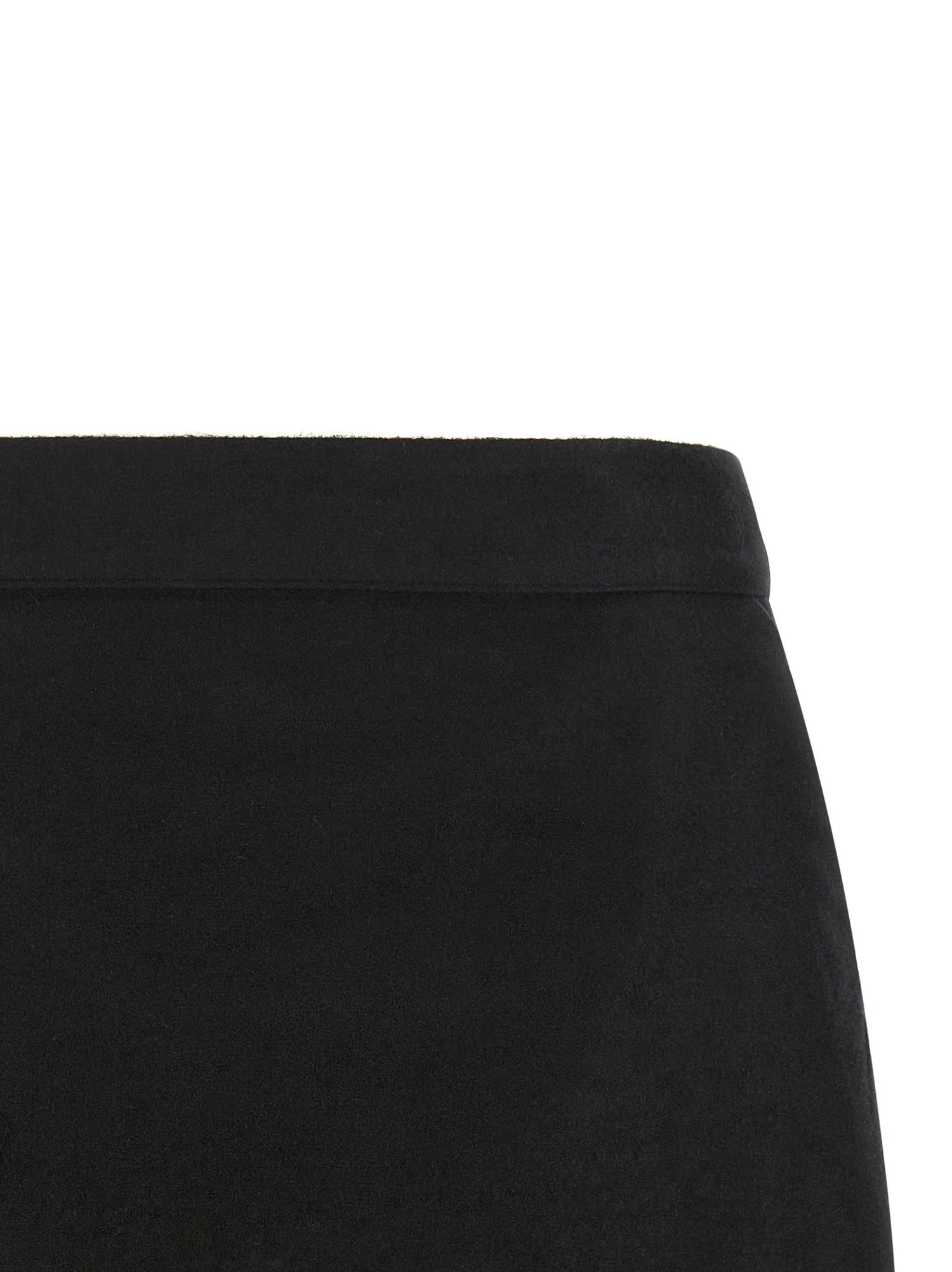Rick Owens Fog Cutoff Skirt Black