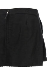 Rick Owens Fog Cutoff Skirt Black
