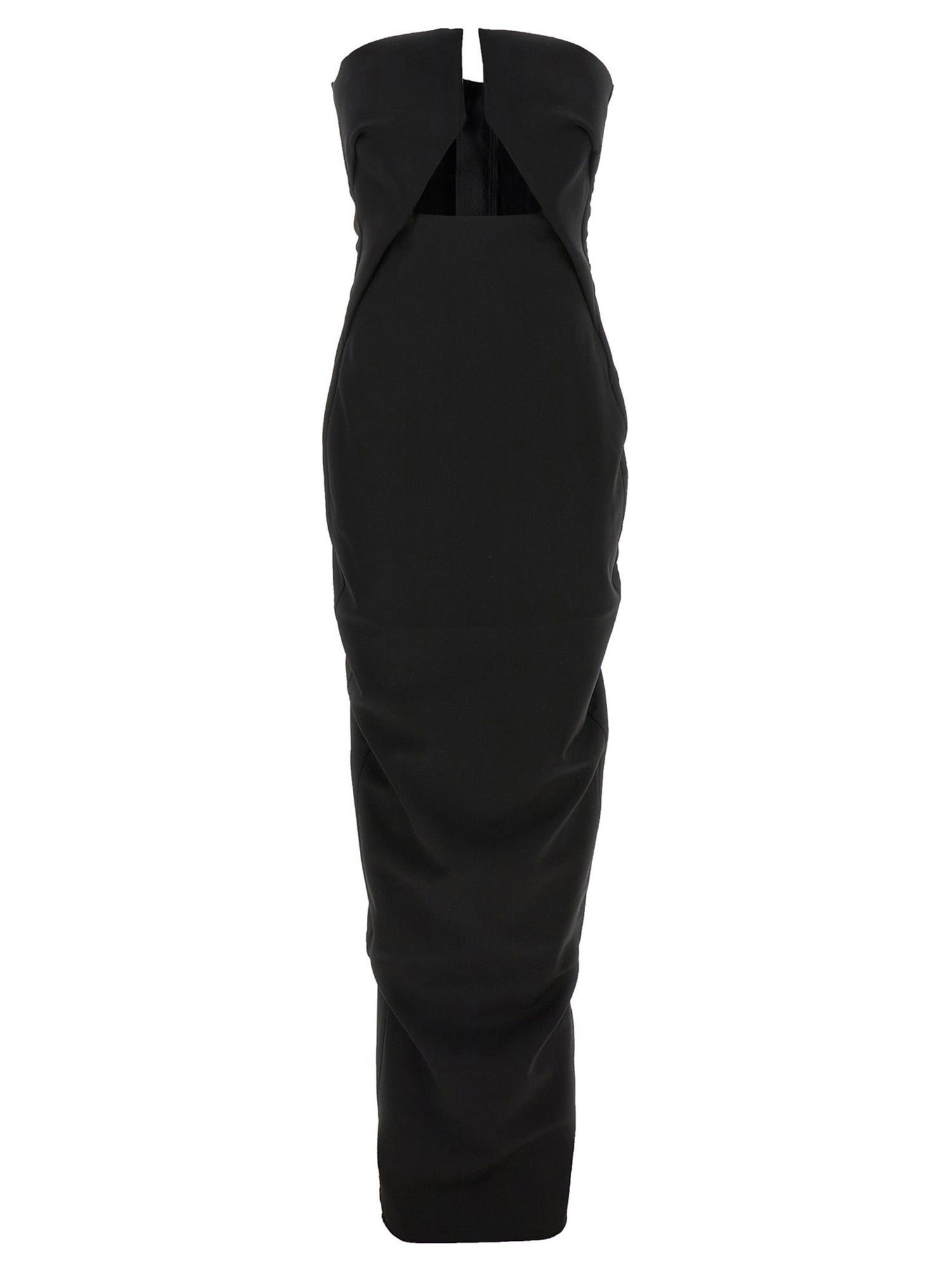 Rick Owens Prong Gown Dress Black