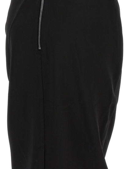 Rick Owens Prong Gown Dress Black