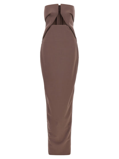 Rick Owens Prong Dress Brown