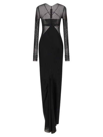 Rick Owens Combo Dress Black