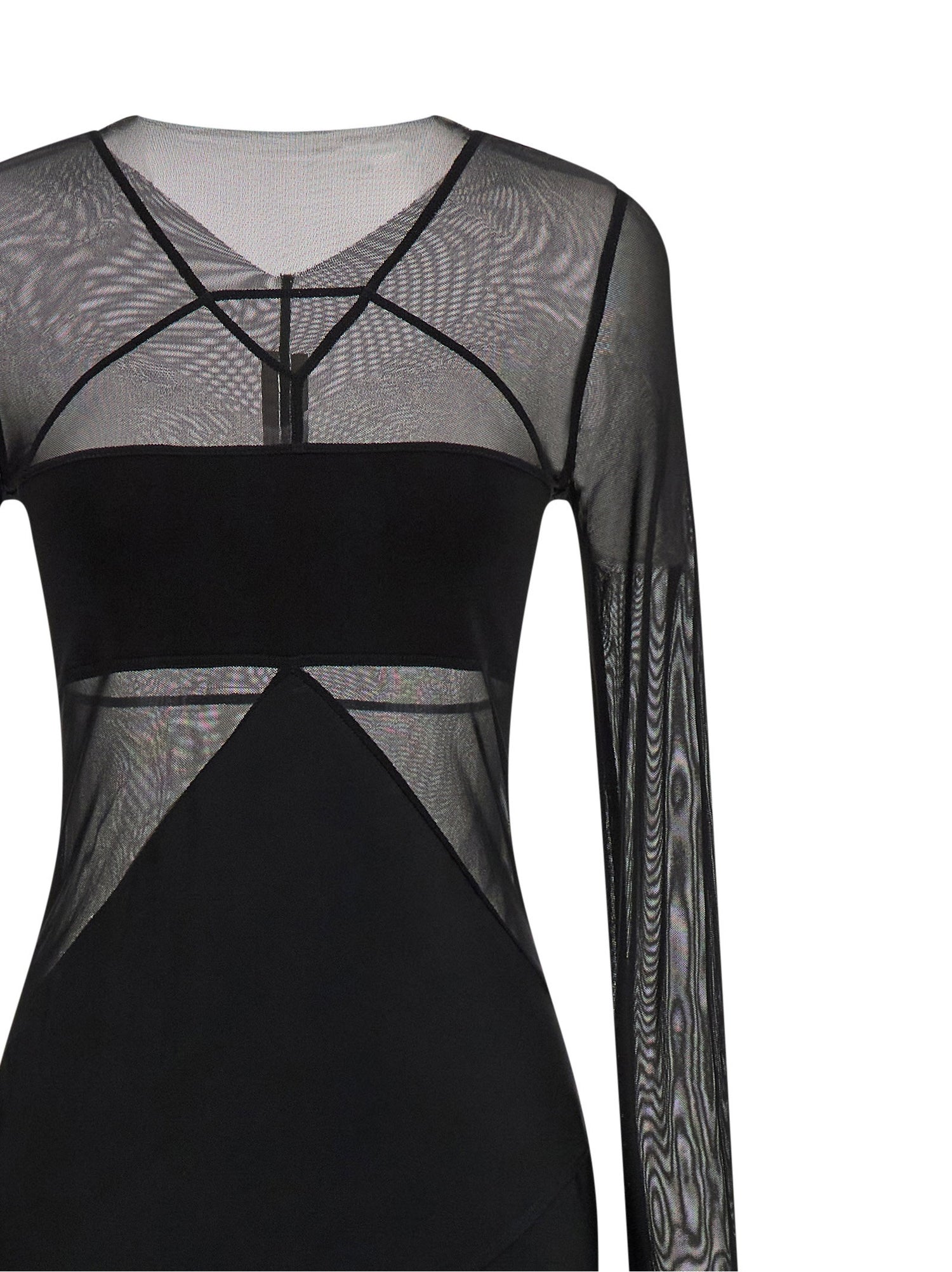 Rick Owens Combo Dress Black
