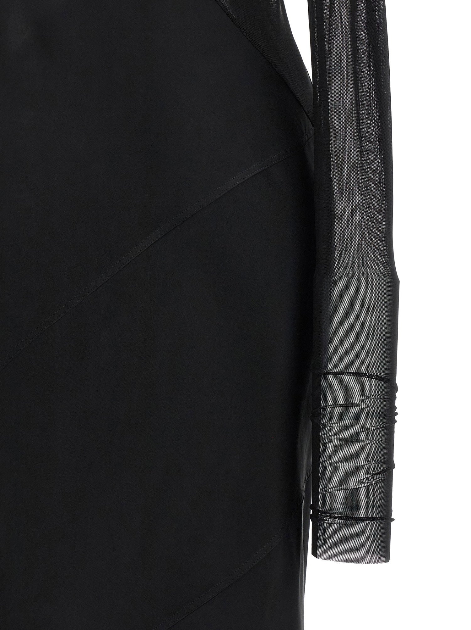 Rick Owens Combo Dress Black