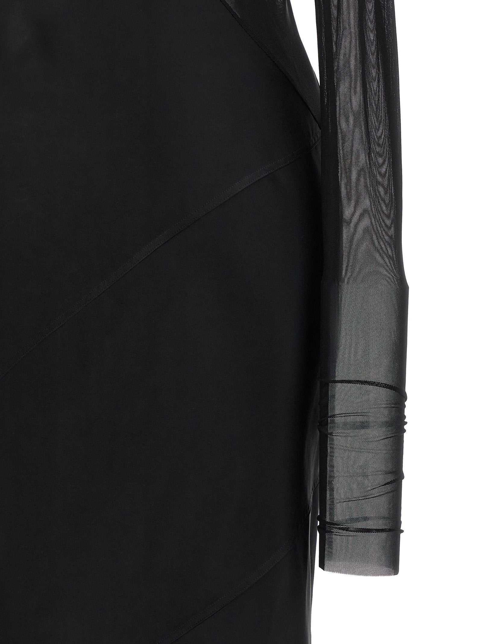 Rick Owens Combo Dress Black