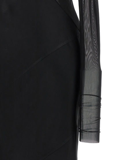 Rick Owens Combo Dress Black