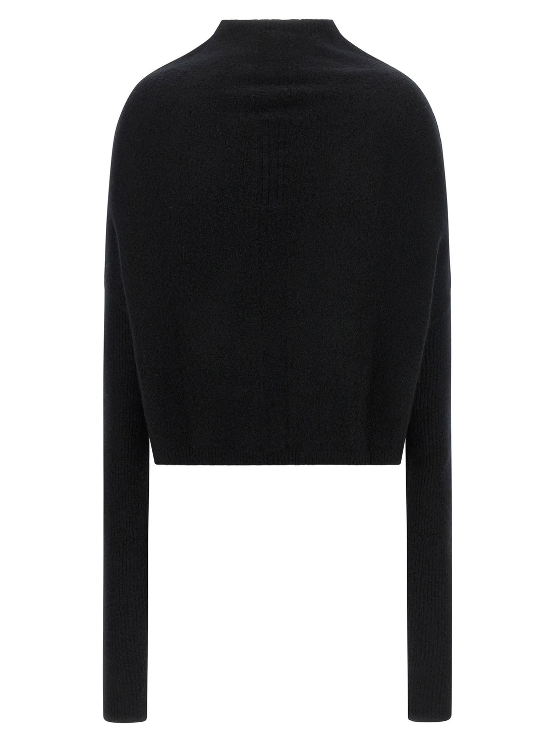 Rick Owens Ls Crater Sweater Black