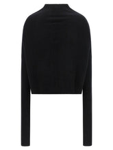 Rick Owens Ls Crater Sweater Black