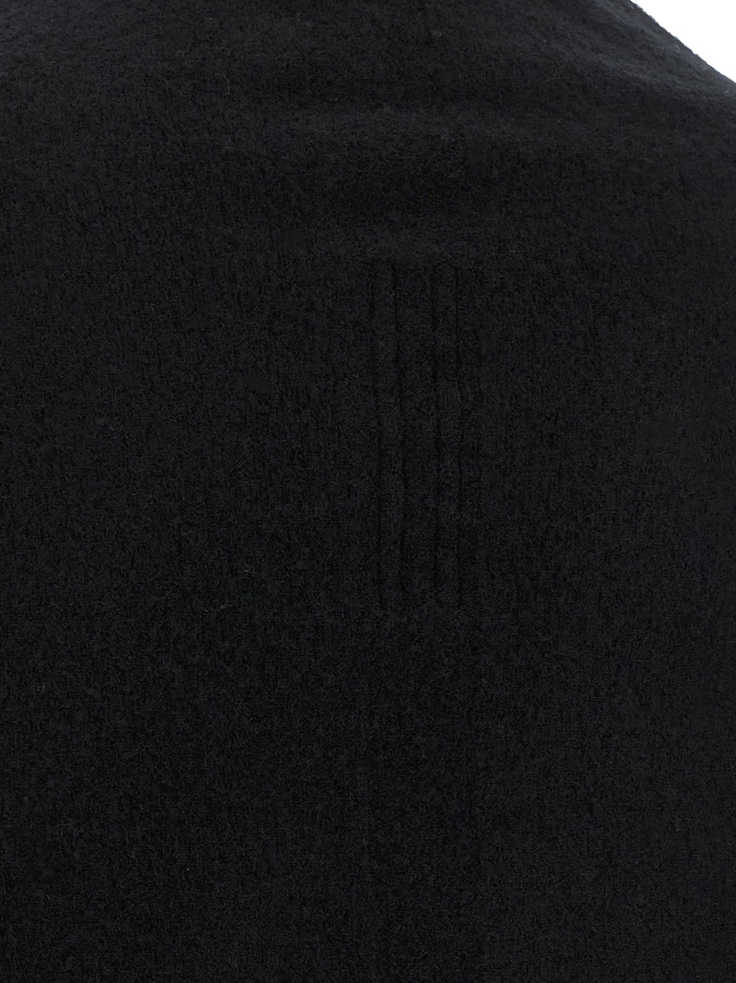 Rick Owens Ls Crater Sweater Black