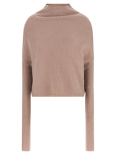 Rick Owens Ls Crater Sweater Pink