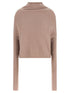 Rick Owens Ls Crater Sweater Pink