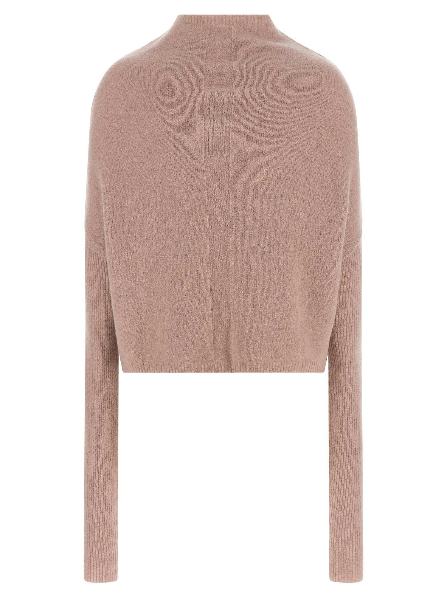 Rick Owens Ls Crater Sweater Pink