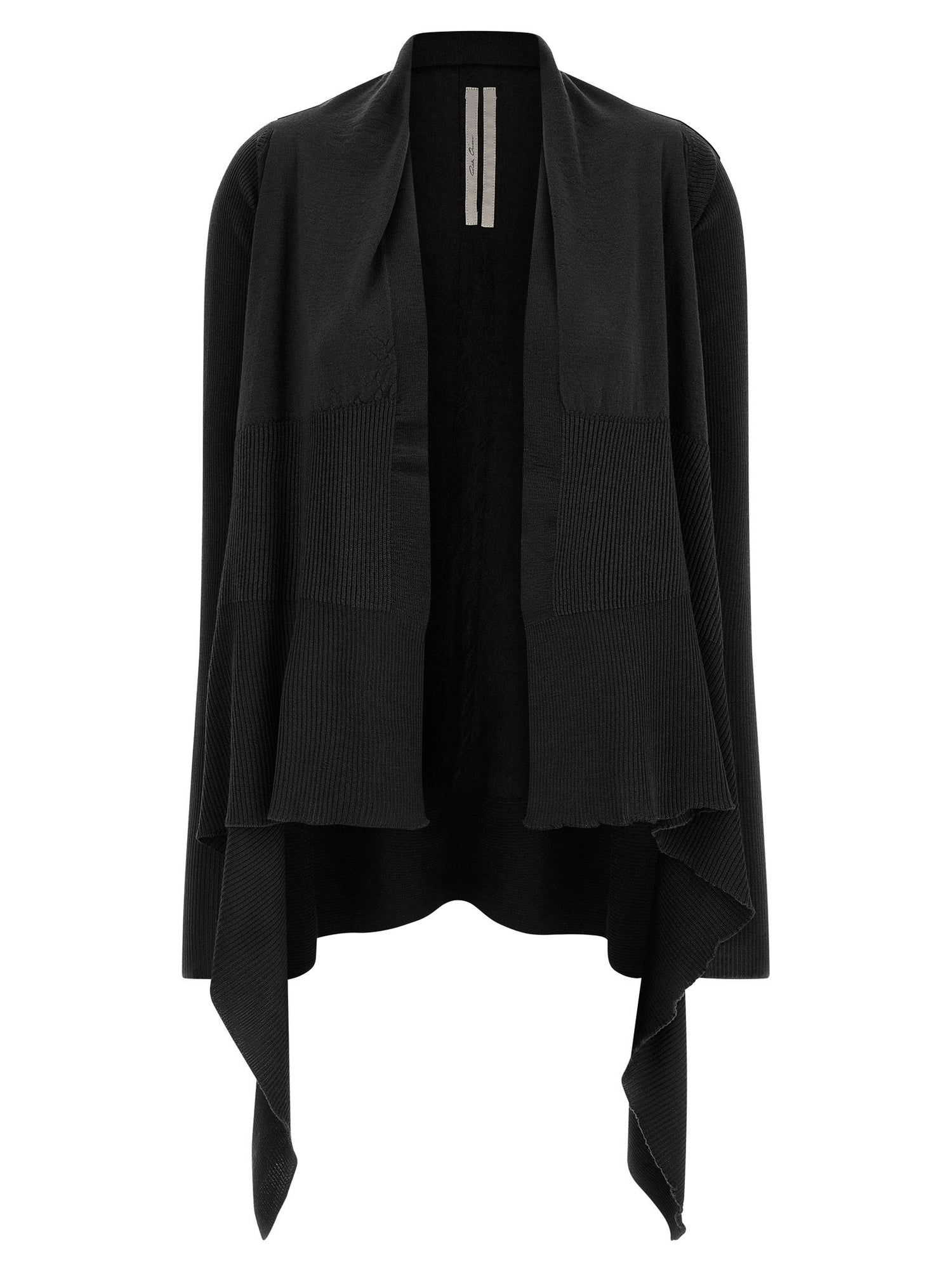 Rick Owens Medium Wrap Cardigan Black