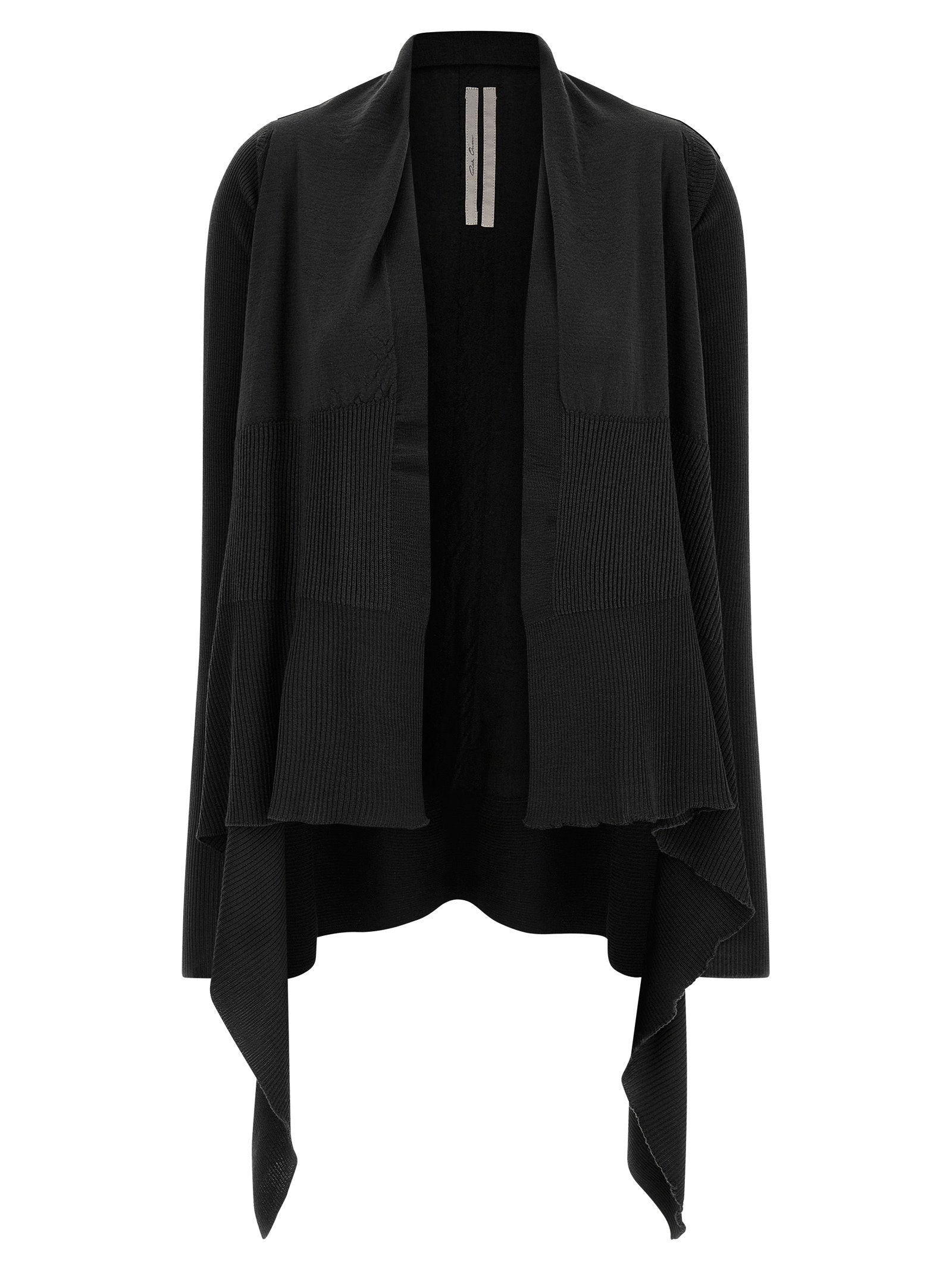 Rick Owens Medium Wrap Cardigan Black