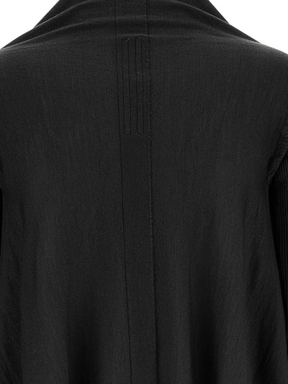 Rick Owens Medium Wrap Cardigan Black