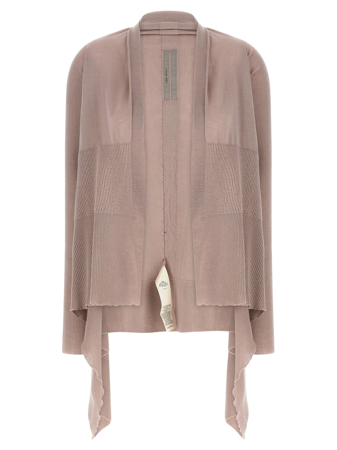 Rick Owens Medium Wrap Cardigan Pink