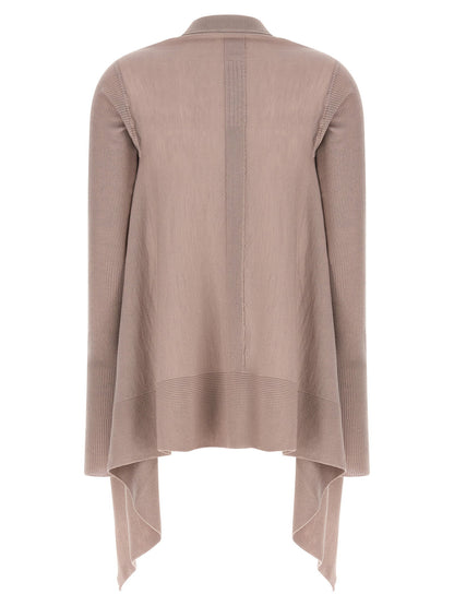 Rick Owens Medium Wrap Cardigan Pink