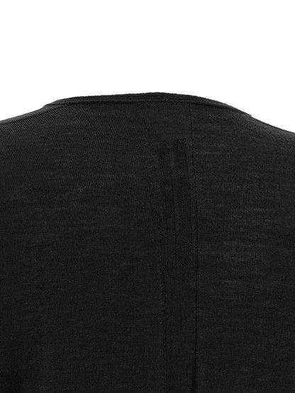 Rick Owens V Cropped Top Black