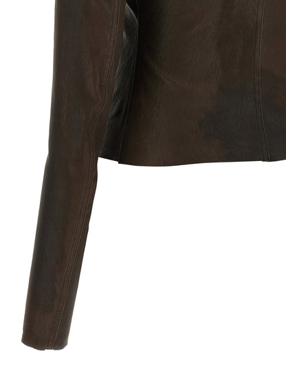 Rick Owens Gary Jacket Brown