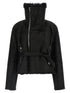 Rick Owens Cropped Flight Jacket Black
