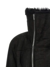 Rick Owens Cropped Flight Jacket Black