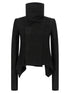 Rick Owens Naska Biker Jacket Black