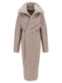 Rick Owens Dracucollar Belted Coat Pink