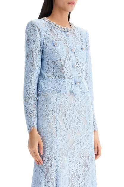 Long-sleeved lace top