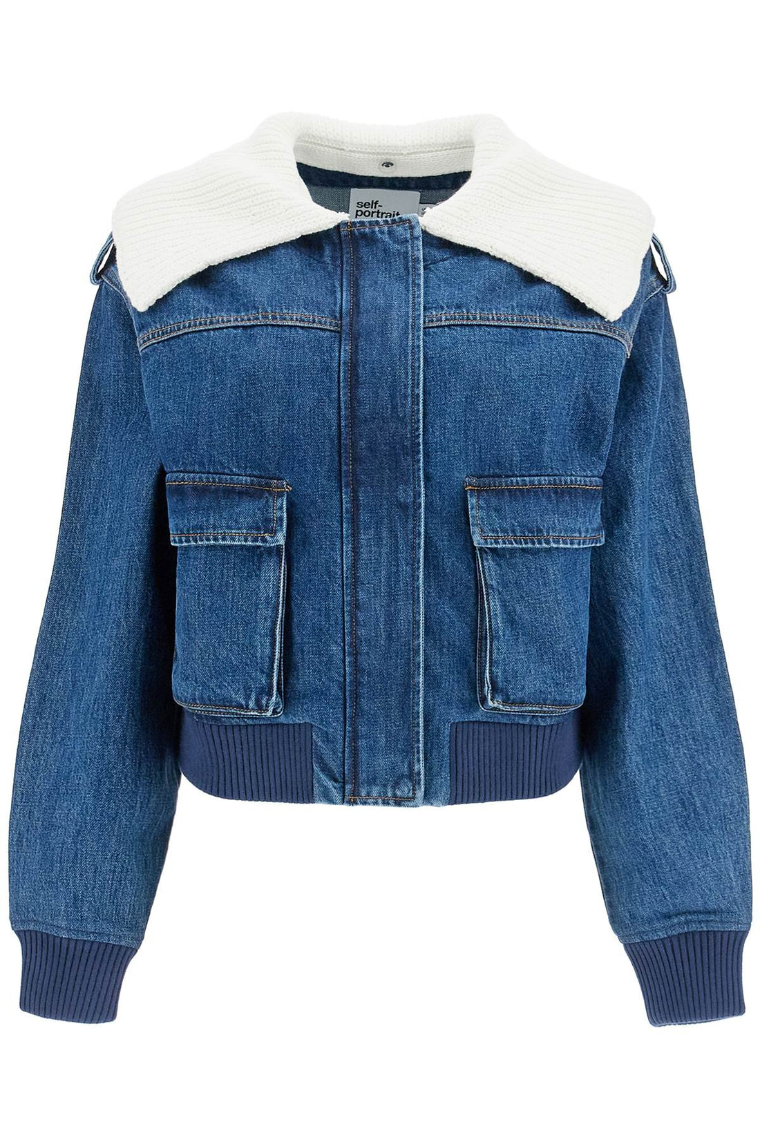 Veste bomber en jean