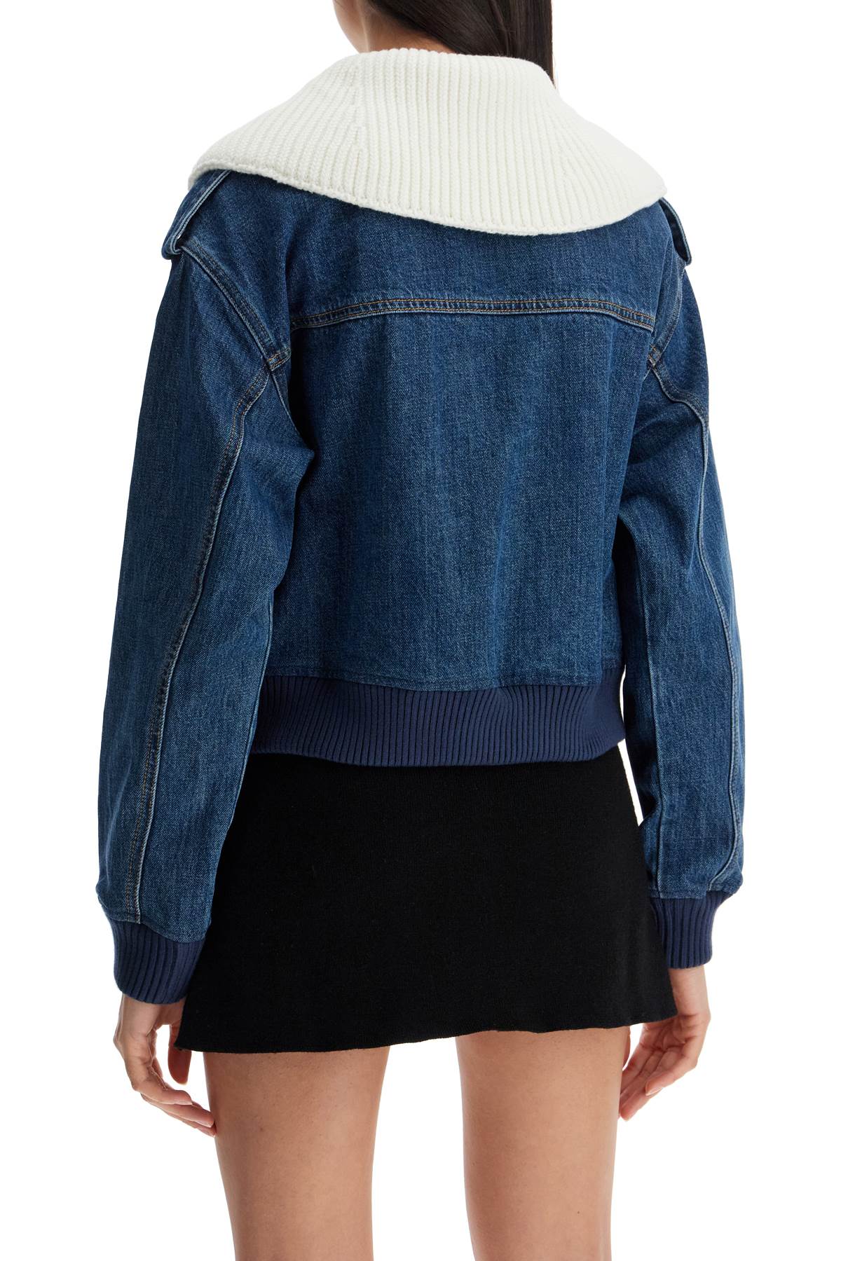 Veste bomber en jean