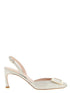 Roger Vivier Trompette Slingback White