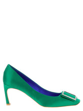 Roger Vivier Trompette Pumps Green