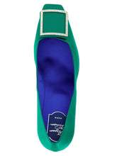 Roger Vivier Trompette Pumps Green
